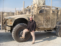 Keith Coggins at Bagram Air Field